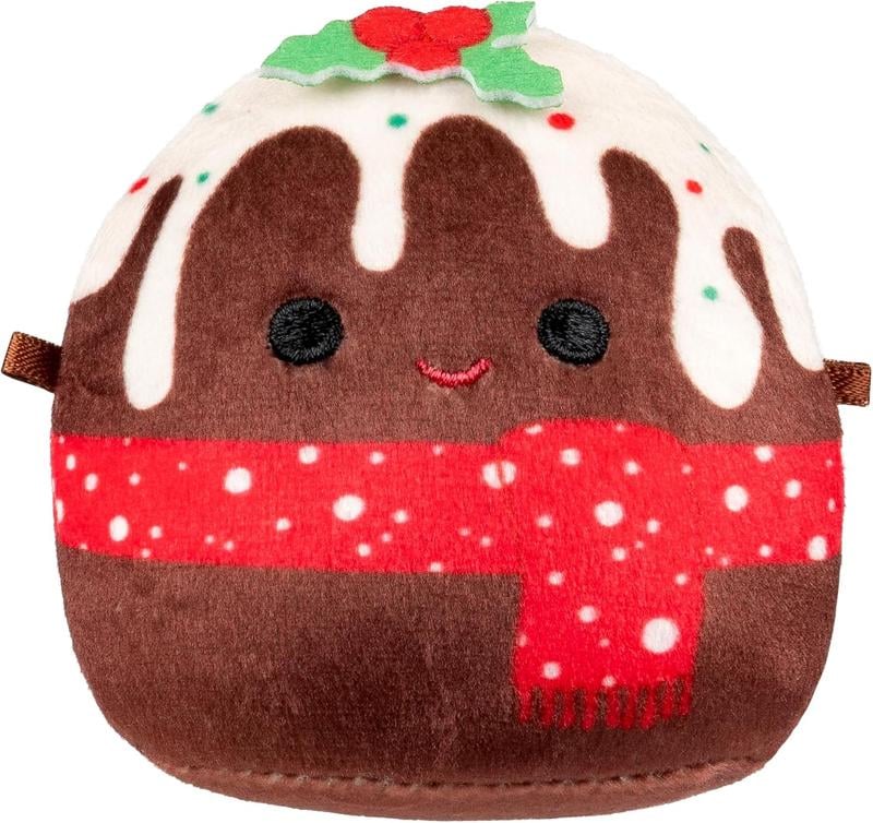 Calendario dell'avvento in peluche con 24 mini pupazzi natalizi, sorpresa quotidiana da 6,5 cm per bambini e collezionis