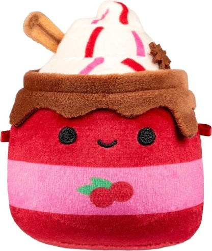 Calendario dell'avvento in peluche con 24 mini pupazzi natalizi, sorpresa quotidiana da 6,5 cm per bambini e collezionis