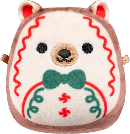 Calendario dell'avvento in peluche con 24 mini pupazzi natalizi, sorpresa quotidiana da 6,5 cm per bambini e collezionis