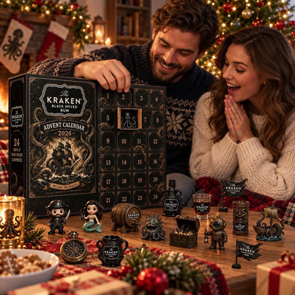 Calendario dell'Avvento al Rum – Conto alla Rovescia Natalizio 24 Giorni con Bottigliette Mini