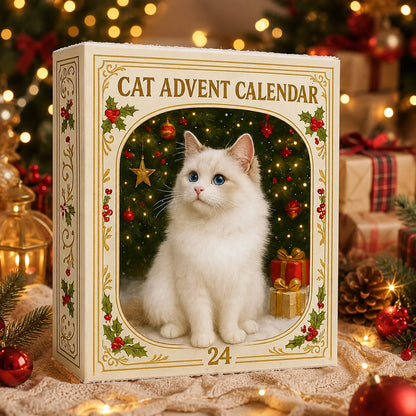 Calendario dell'avvento con gatti 2026