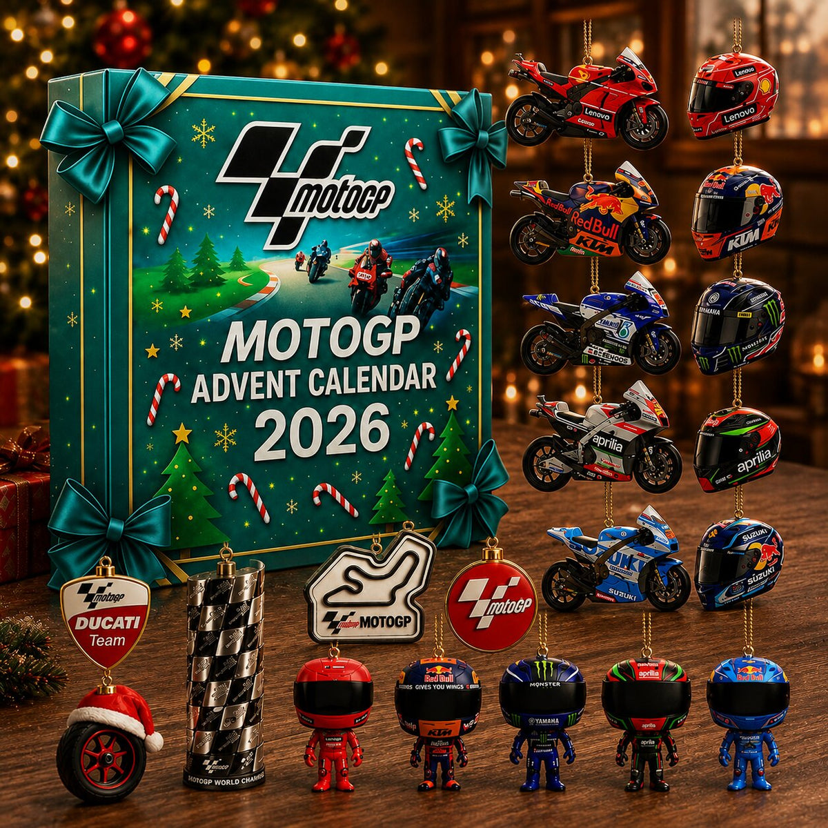 Calendario dell'avvento MotoGP 2026