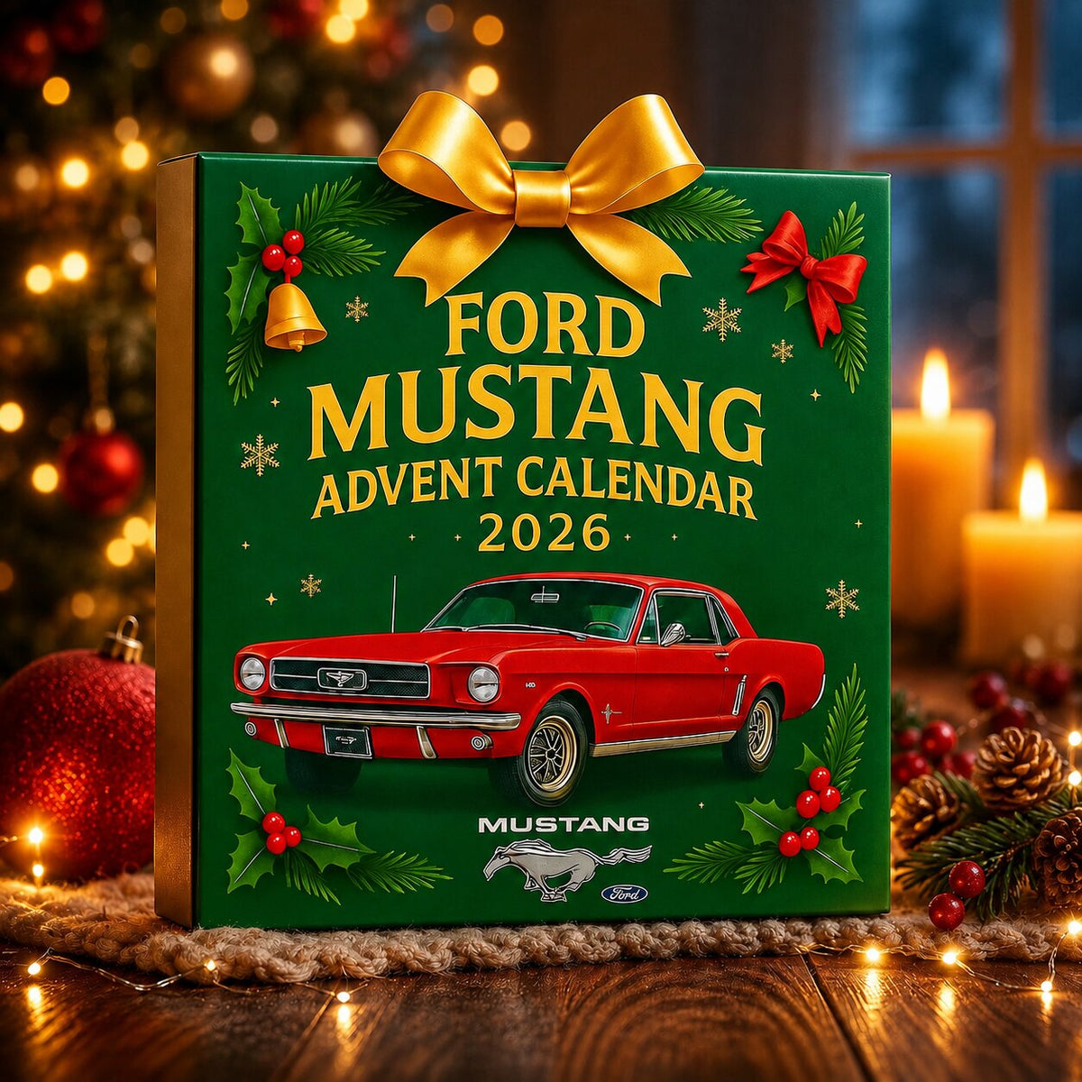 Calendario dell'avvento Mustang 2026