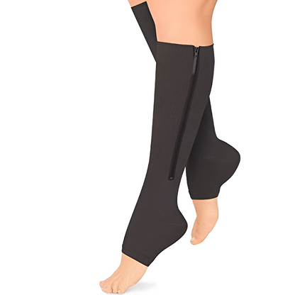 Calze a compressione graduata 20-30 mmHg con zip