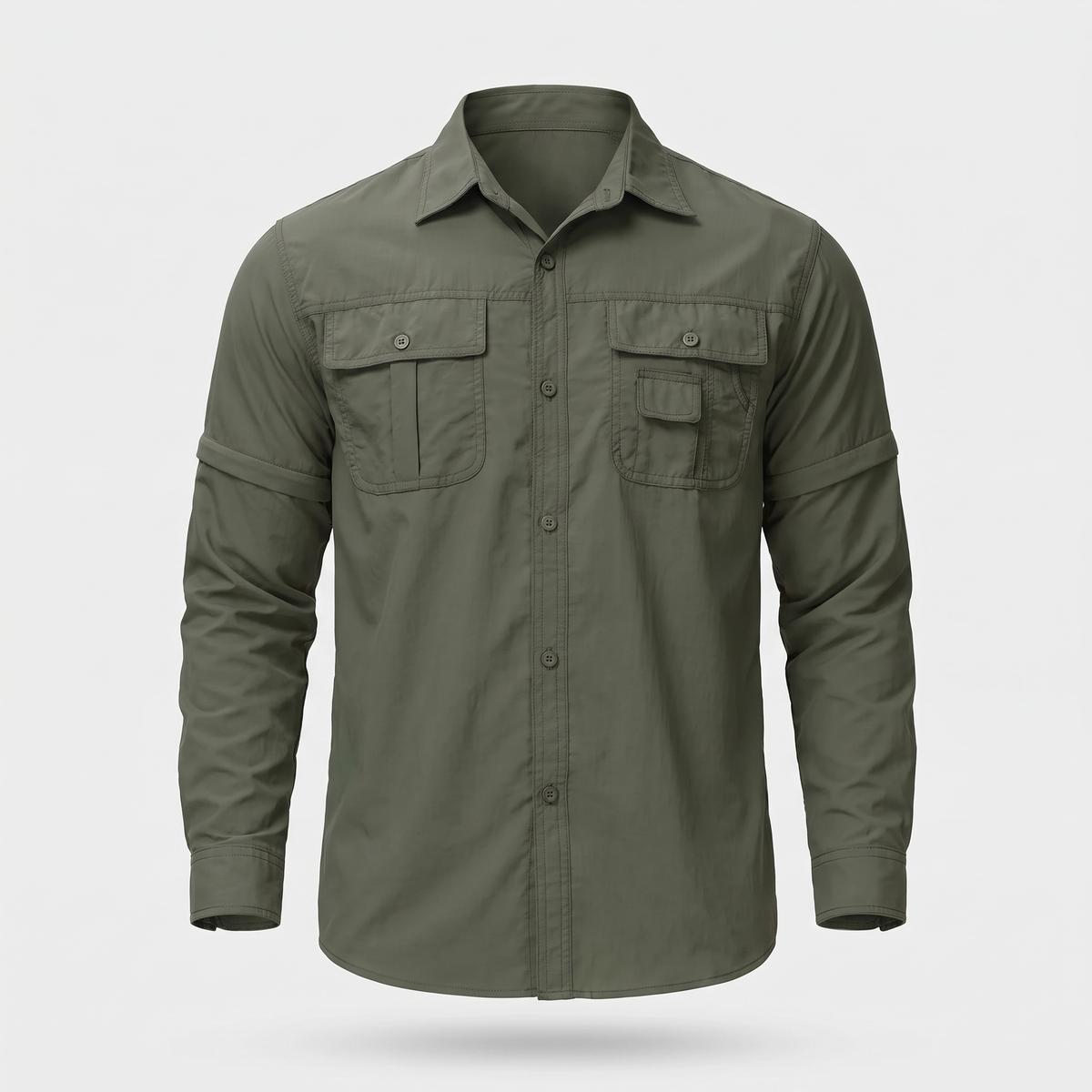 Camicia da trekking da uomo con maniche staccabili