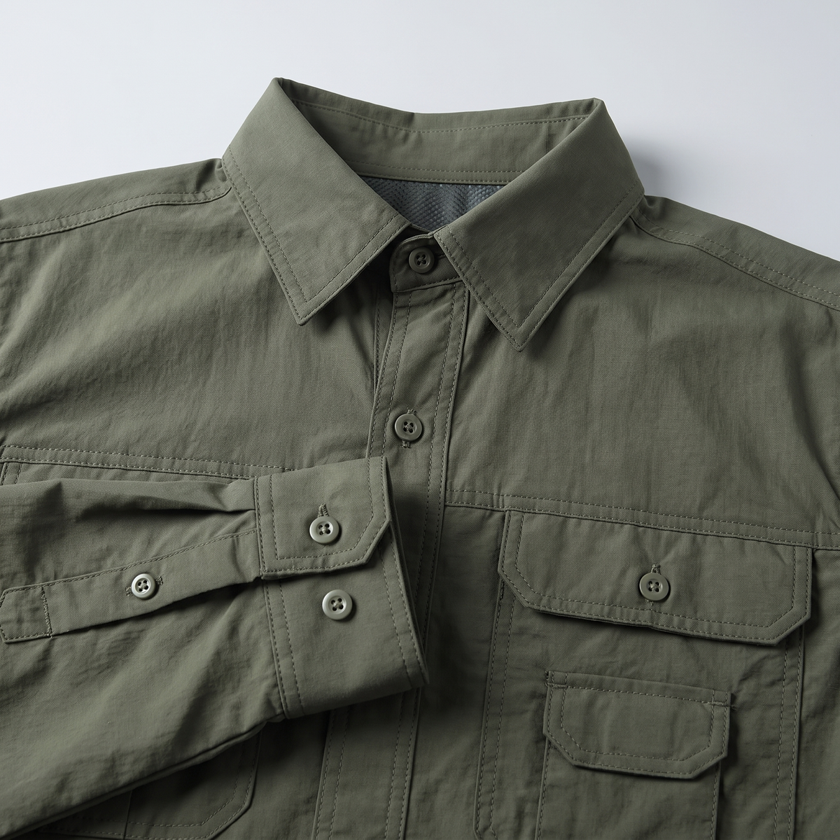 Camicia da trekking da uomo con maniche staccabili