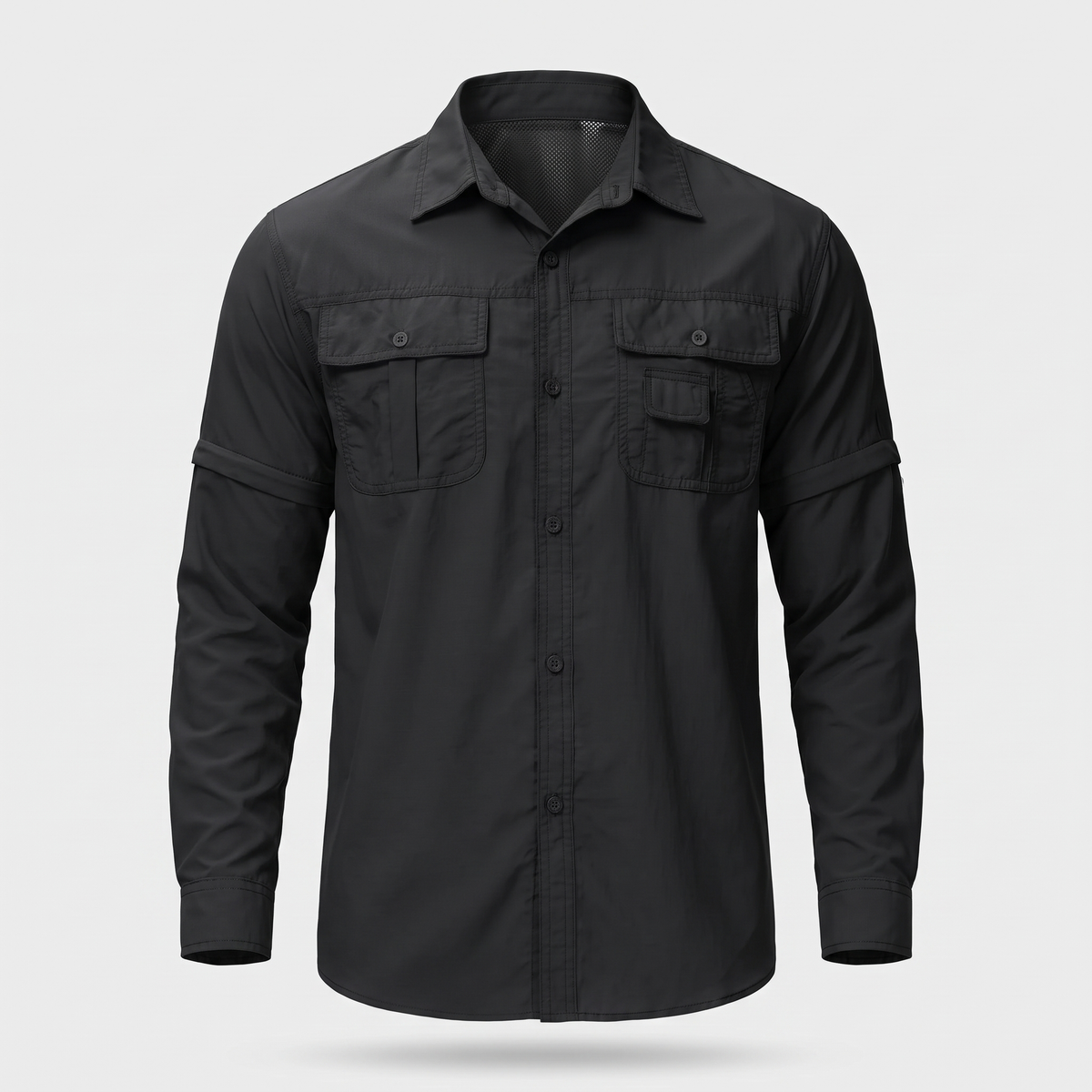 Camicia da trekking da uomo con maniche staccabili