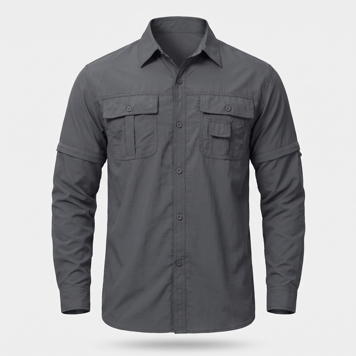 Camicia da trekking da uomo con maniche staccabili