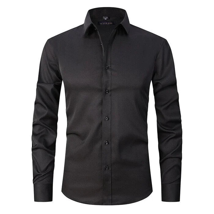 Camicia elegante elasticizzata da uomo