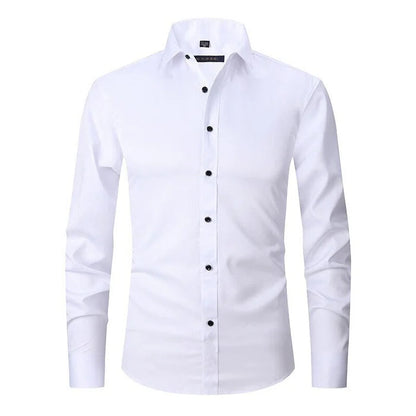Camicia elegante elasticizzata da uomo