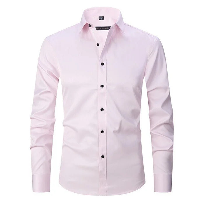 Camicia elegante elasticizzata da uomo