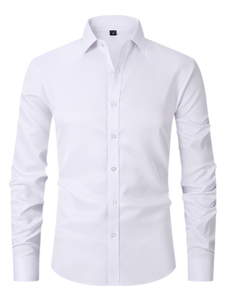 Camicia elegante elasticizzata da uomo