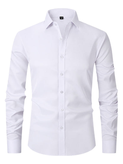 Camicia elegante elasticizzata da uomo