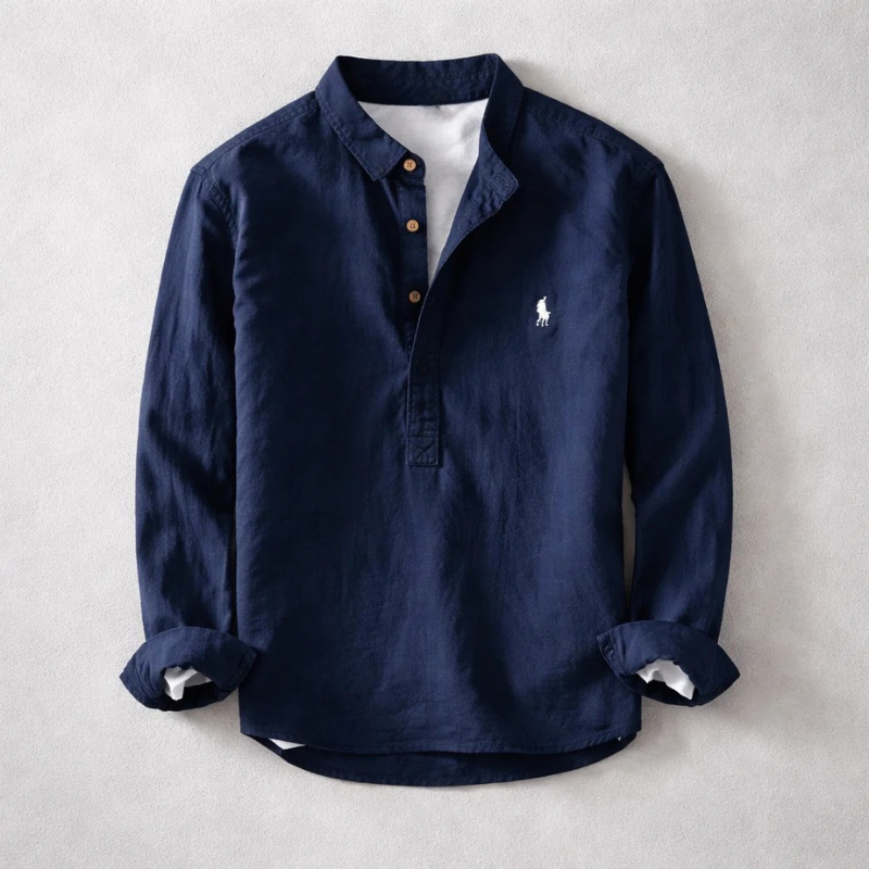Camicia Uomo Lavata per un Comfort Raffinato