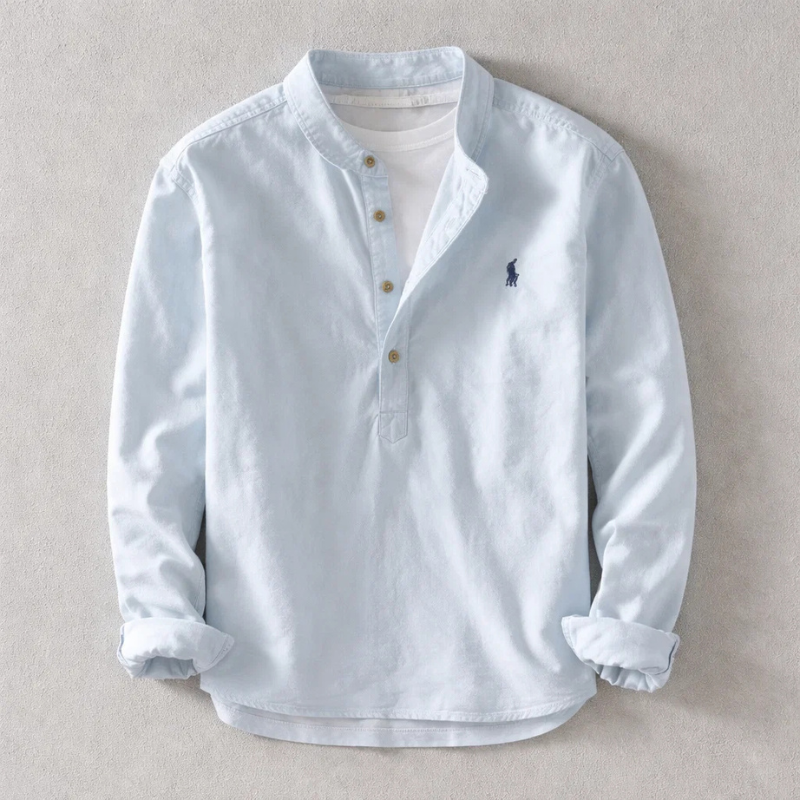 Camicia Uomo Lavata per un Comfort Raffinato