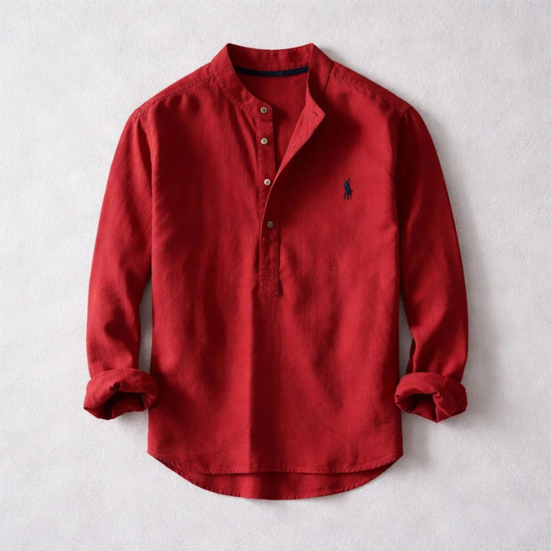 Camicia Uomo Lavata per un Comfort Raffinato