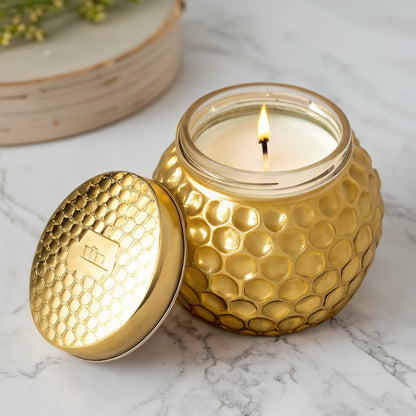 Candela di cera di soia Honey Nectar Rassivo