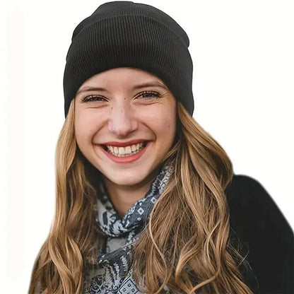 Cappello invernale Noor Silk – lana e seta – protezione anti-crespo per capelli