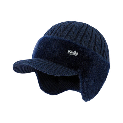 Cappello Invernale Trapper con Paraorecchie a Maglia