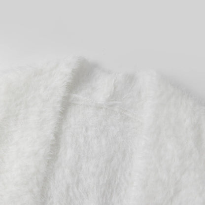 Cardigan lungo loose fit da donna