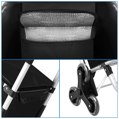 Carrello della spesa pieghevole da 40 l