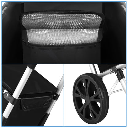 Carrello della spesa pieghevole da 40 l