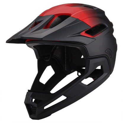 Casco integrale da mountain bike