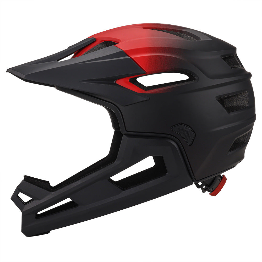 Casco integrale da mountain bike