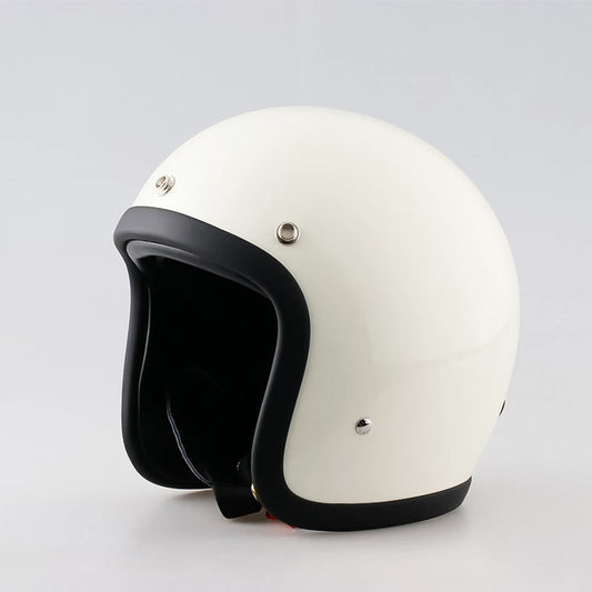 Casco Moto Vintage Low Profile Certificato DOT e ECE
