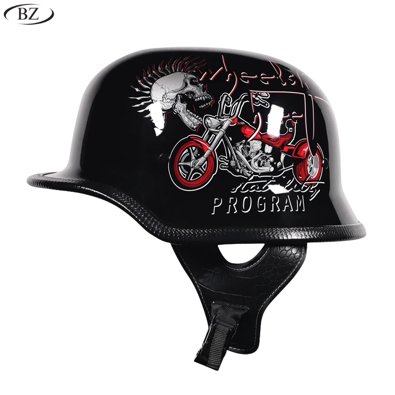 Casco semi-jet M35 Stahlhelm retrò – omologato DOT ed ECE