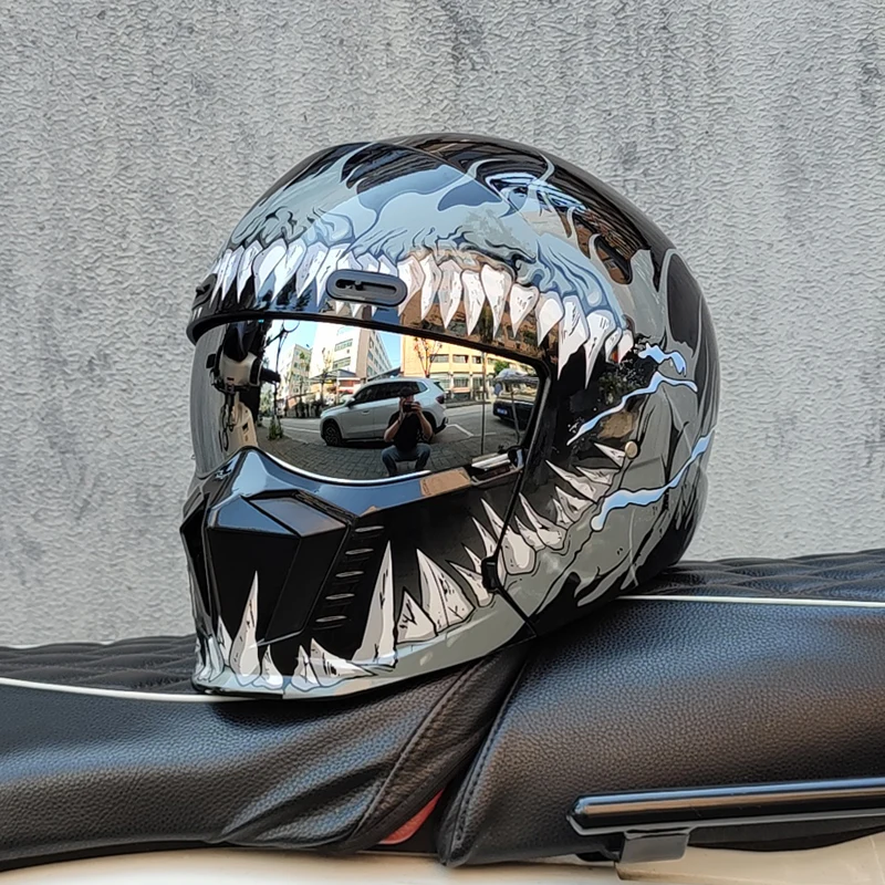 Casco Shark Drak Street Fighter