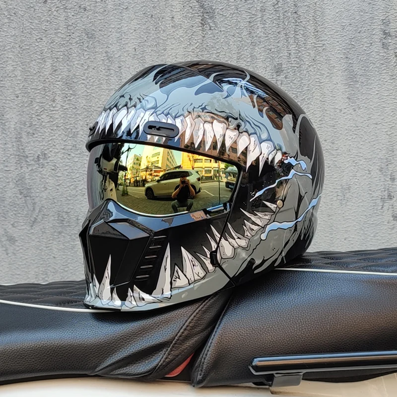 Casco Shark Drak Street Fighter