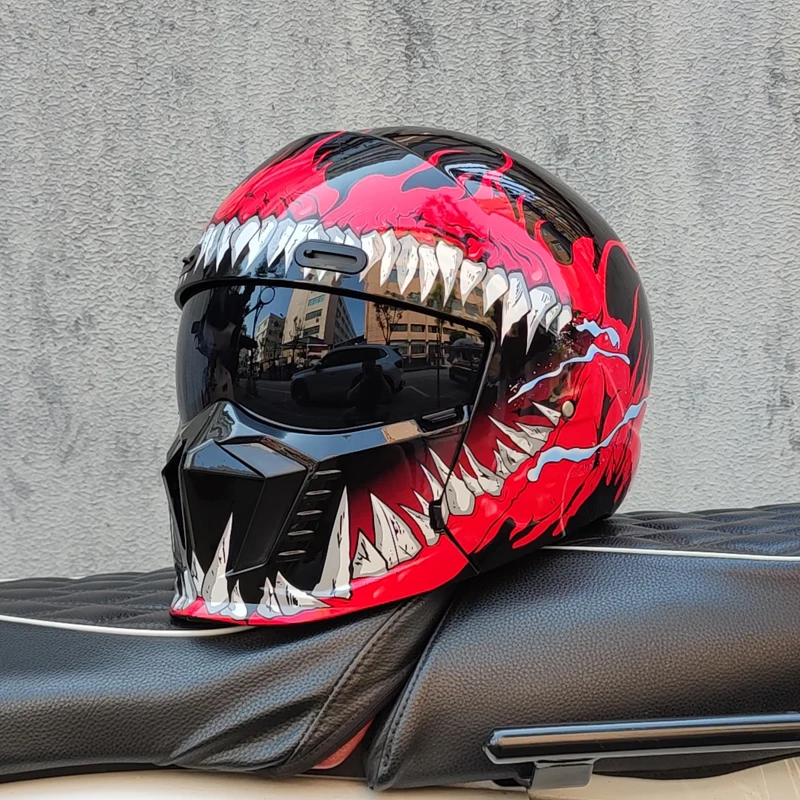 Casco Shark Drak Street Fighter