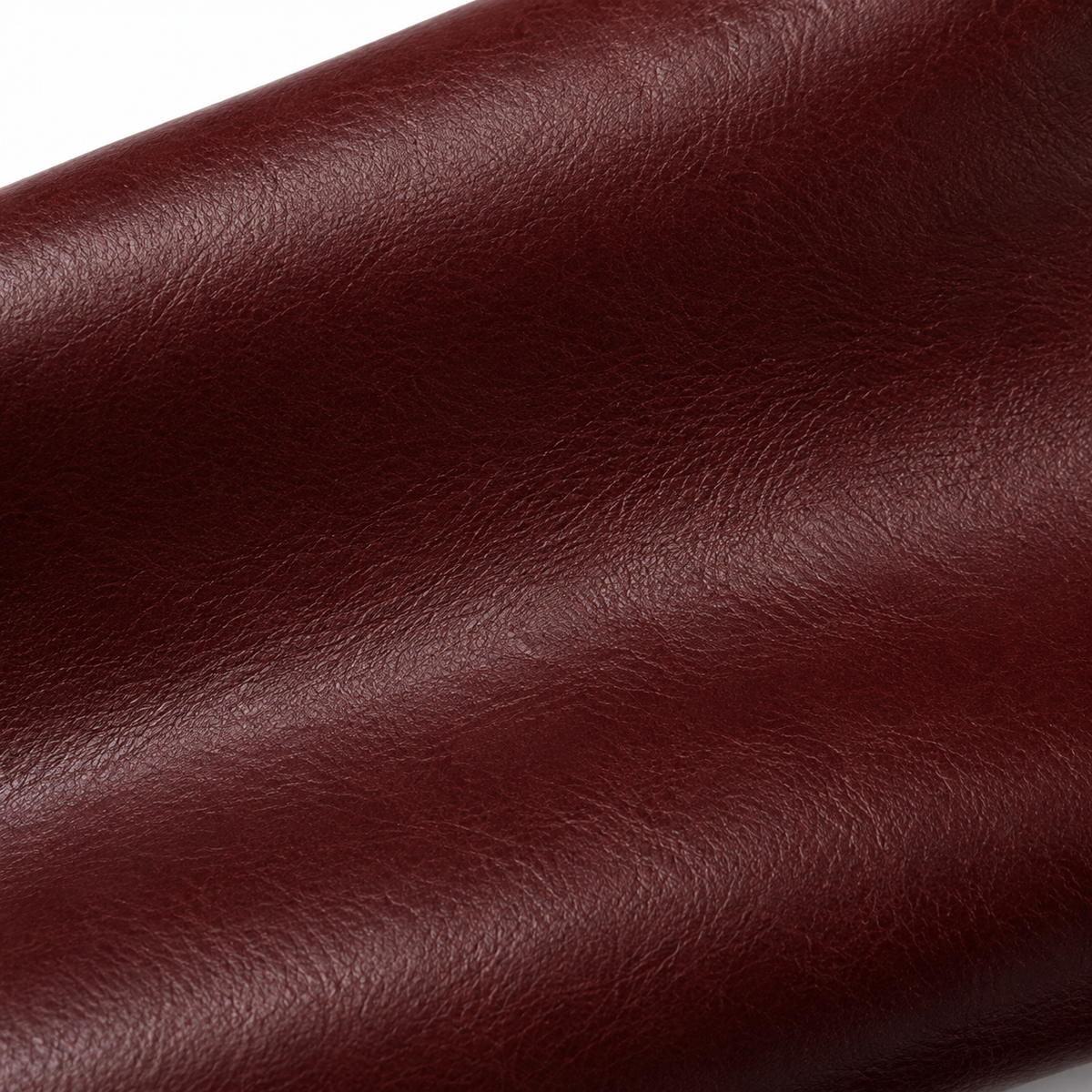 Cintura Bordeaux con Fibbia Argentata in Pelle Vegana