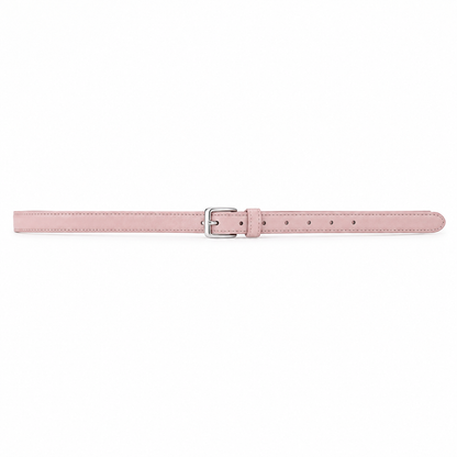 Cintura regolabile unisex in pelle vegana rosa Rassivo