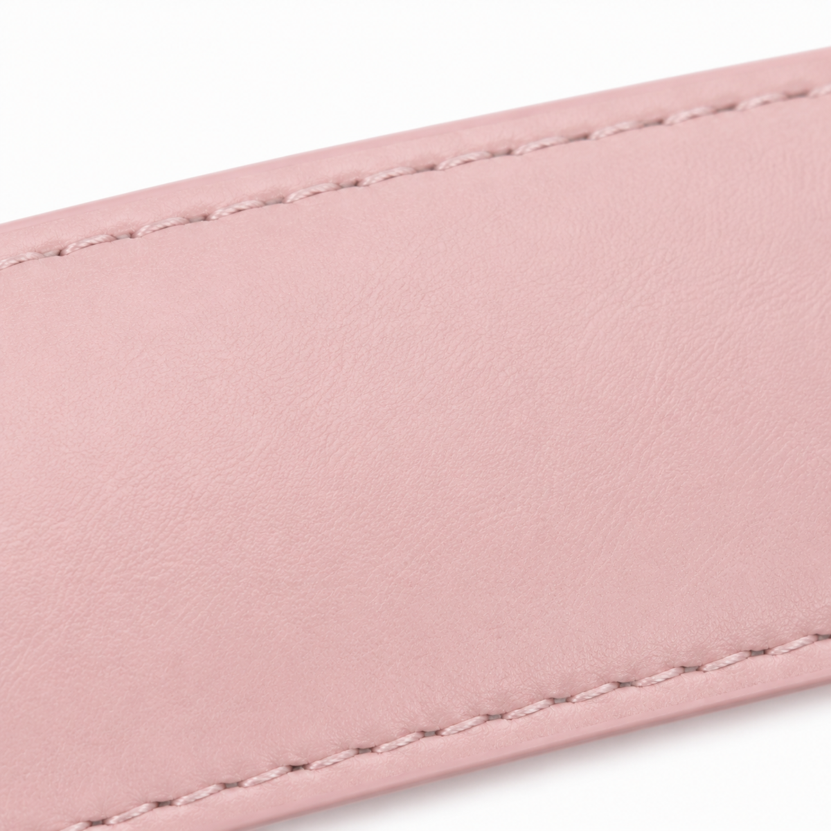 Cintura regolabile unisex in pelle vegana rosa Rassivo