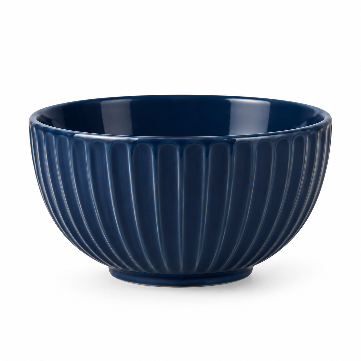 Ciotola in ceramica blu profondo Rassivo 15 cm porzione individuale