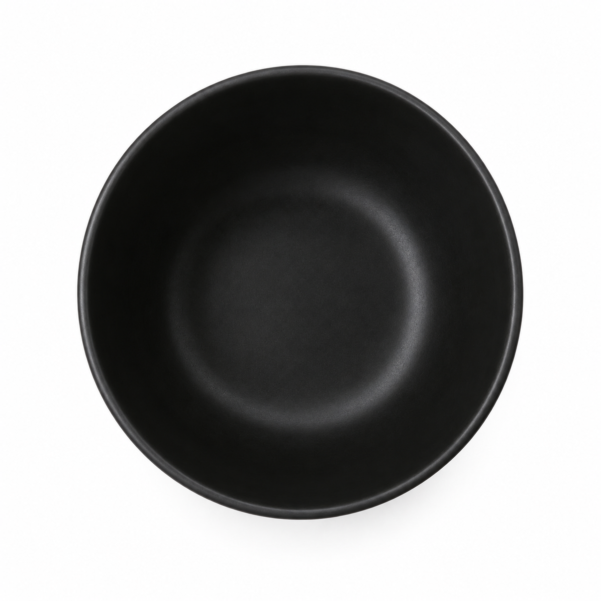 Ciotola in ceramica nera opaca Rassivo 15 cm porzione individuale