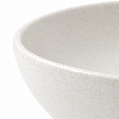 Ciotola per pasta in ceramica bianca 25 cm larga e bassa