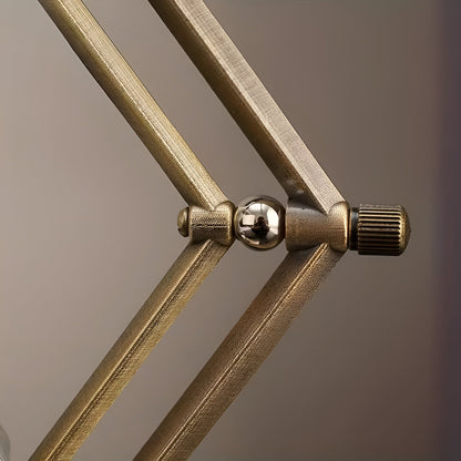 Clessidra con struttura geometrica in metallo – Timer da meditazione con sabbia bianca