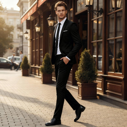 Completo da Uomo Slim Fit Elegante Rassivo