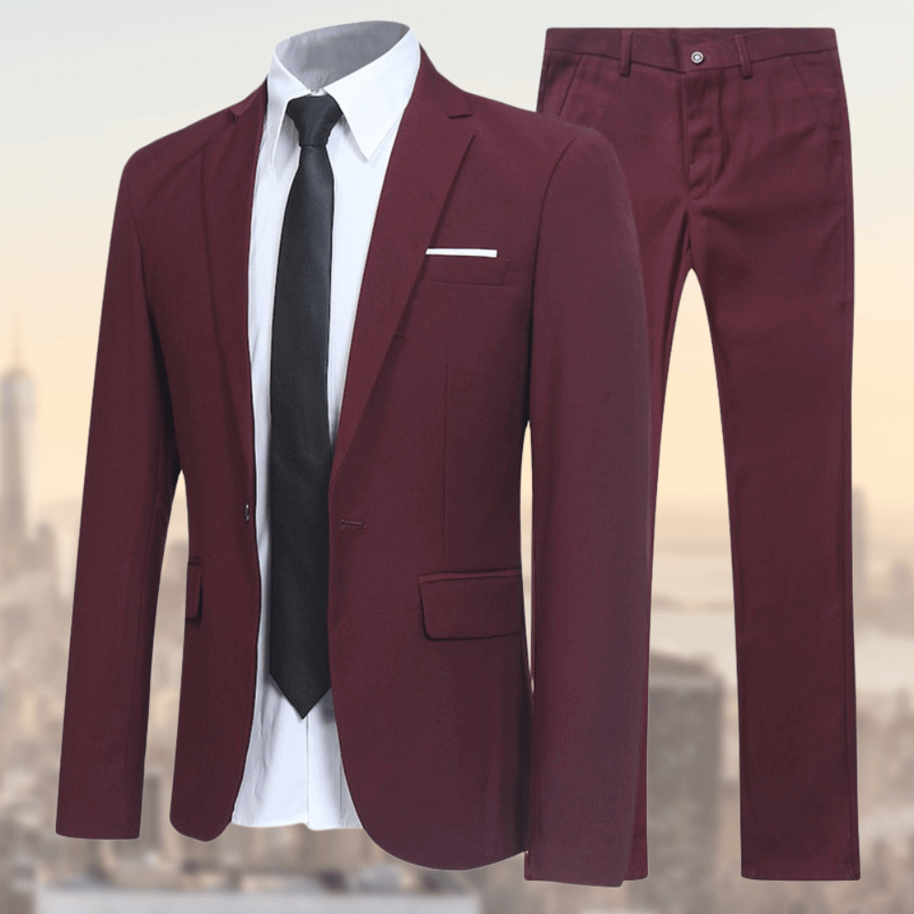 Completo da Uomo Slim Fit Elegante Rassivo