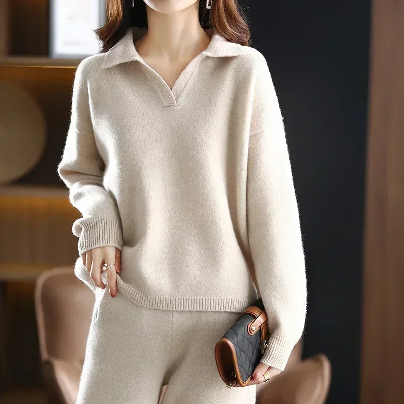 Completo due pezzi da donna – comfort morbido ed eleganza senza tempo
