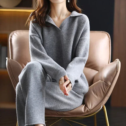 Completo due pezzi da donna – comfort morbido ed eleganza senza tempo