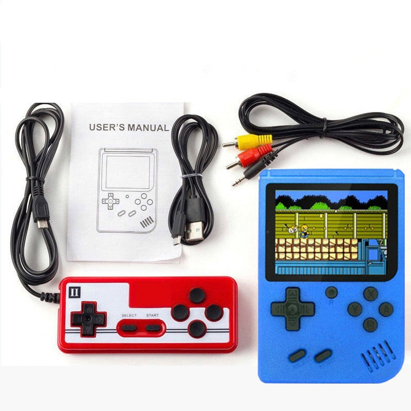 Console portatile RetroMaster 400X con 400 giochi classici e collegamento TV