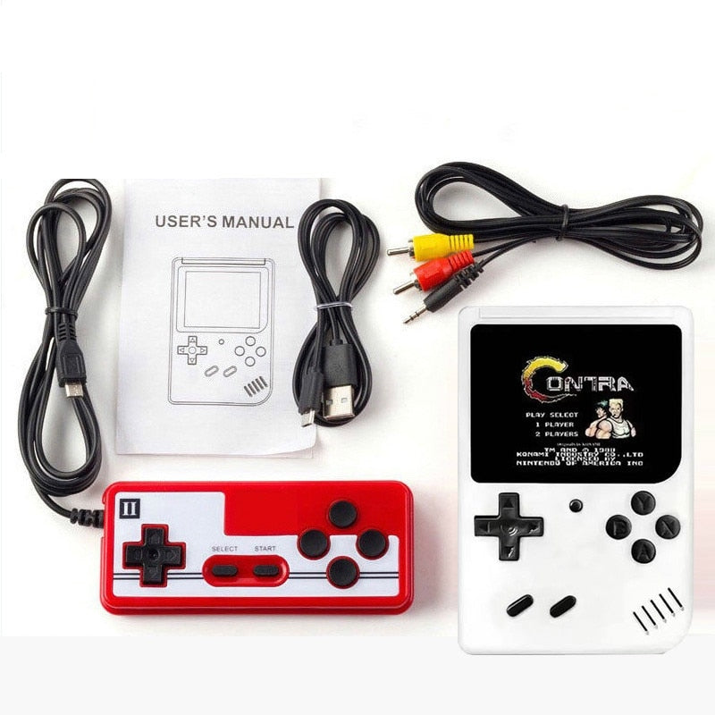 Console portatile RetroMaster 400X con 400 giochi classici e collegamento TV