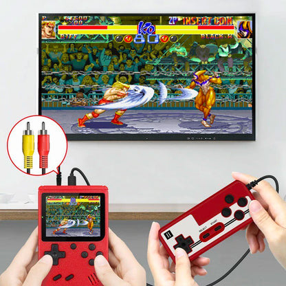 Console portatile RetroMaster 400X con 400 giochi classici e collegamento TV
