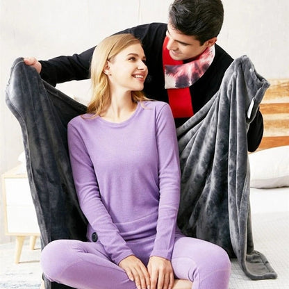 Coperta riscaldata indossabile portatile con alimentazione USB