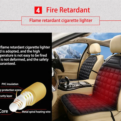 Coprisedile Auto Riscaldato con Regolazione Temperatura