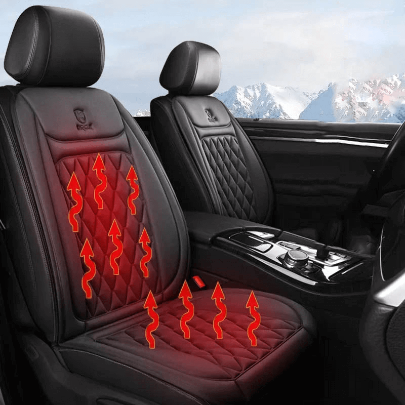 Coprisedile Auto Riscaldato con Controllo Temperatura Regolabile 30 °C–65 °C per Auto, Camion e Casa